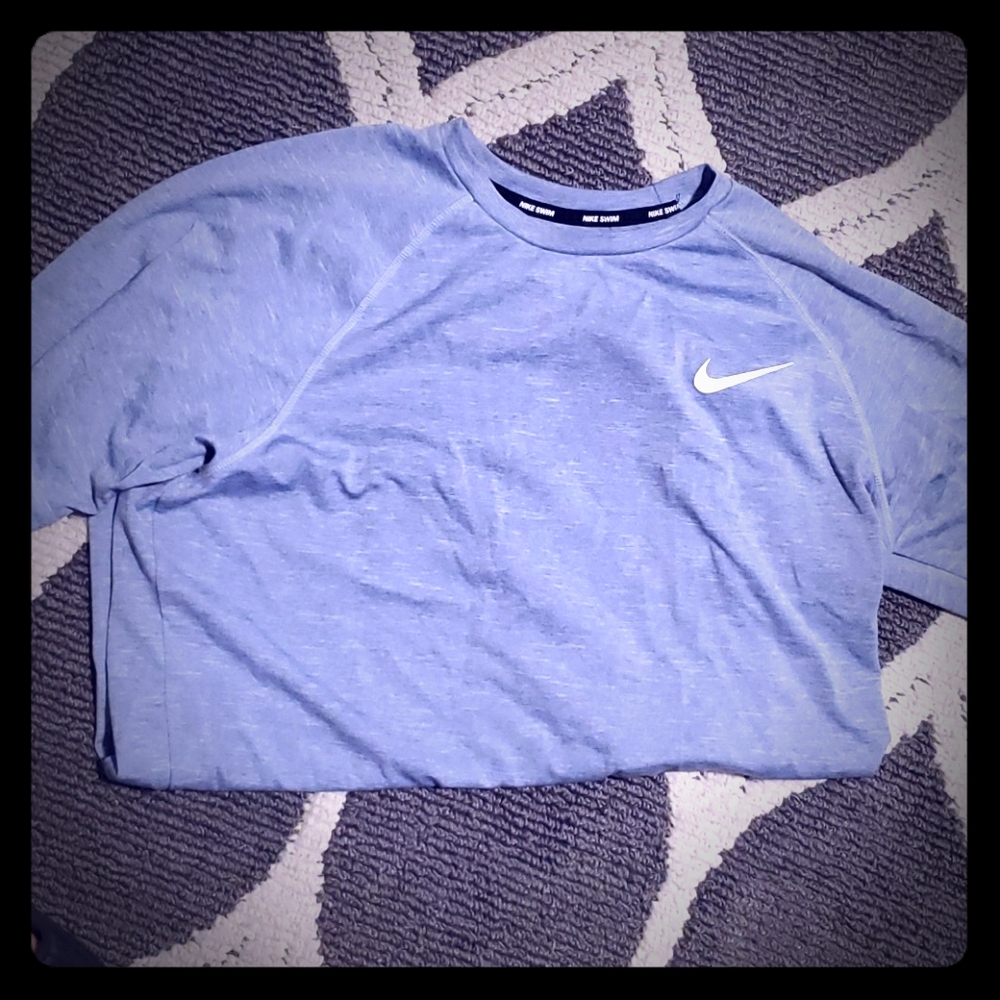 Nike dri fit light blue